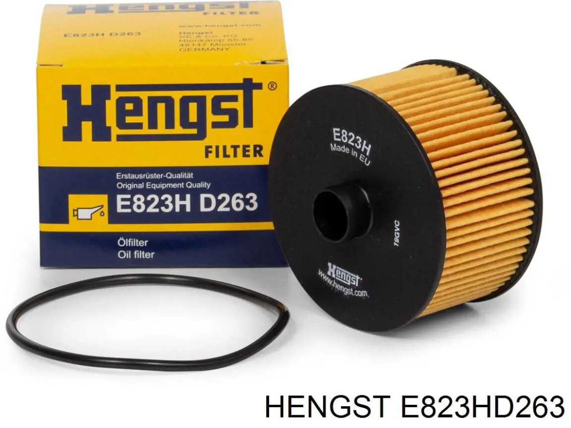 E823HD263 Hengst filtro de aceite