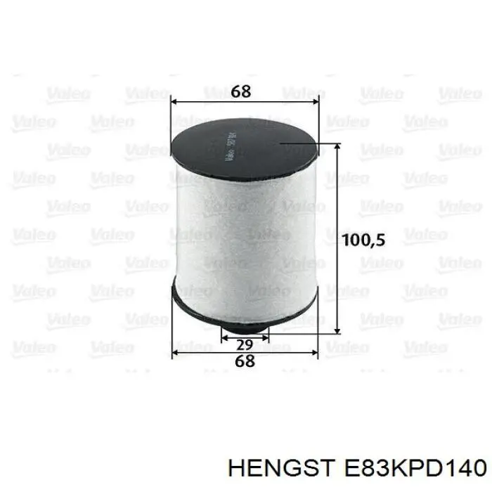 Filtro combustible Fiat Ducato 3 250