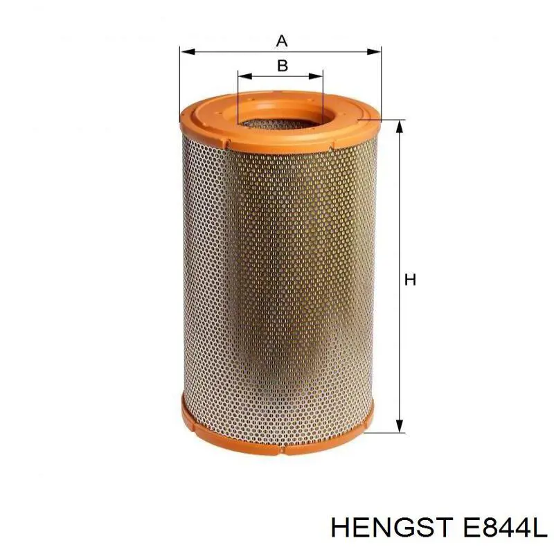 E844L Hengst filtro de aire