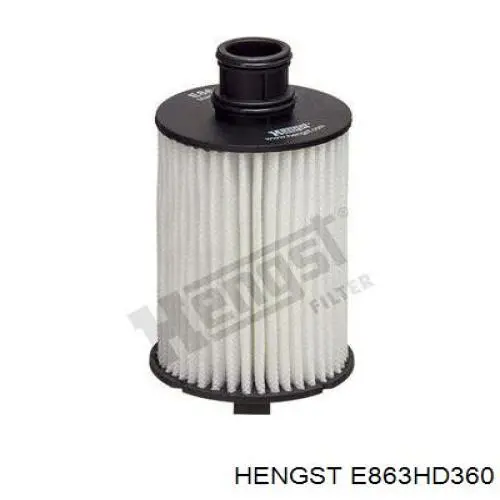 E863HD360 Hengst filtro de aceite