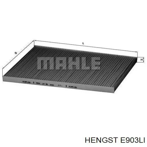 E903LI Hengst filtro habitáculo