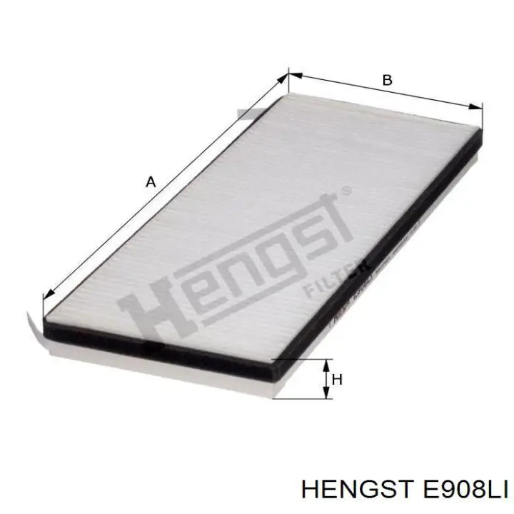 E908LI Hengst filtro habitáculo