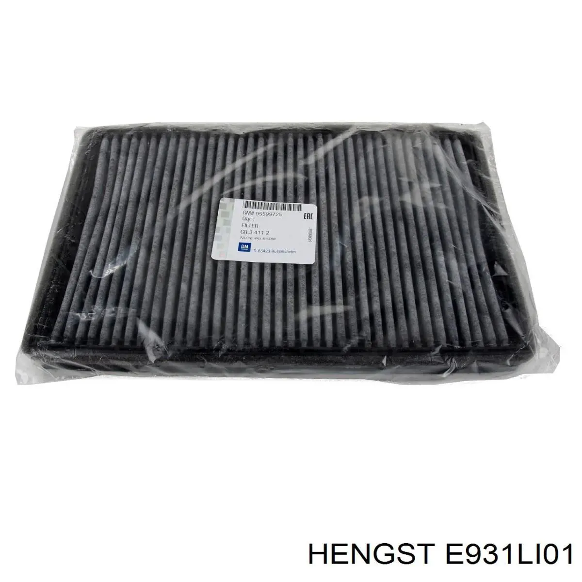 Filtro de habitáculo E931LI01 Hengst