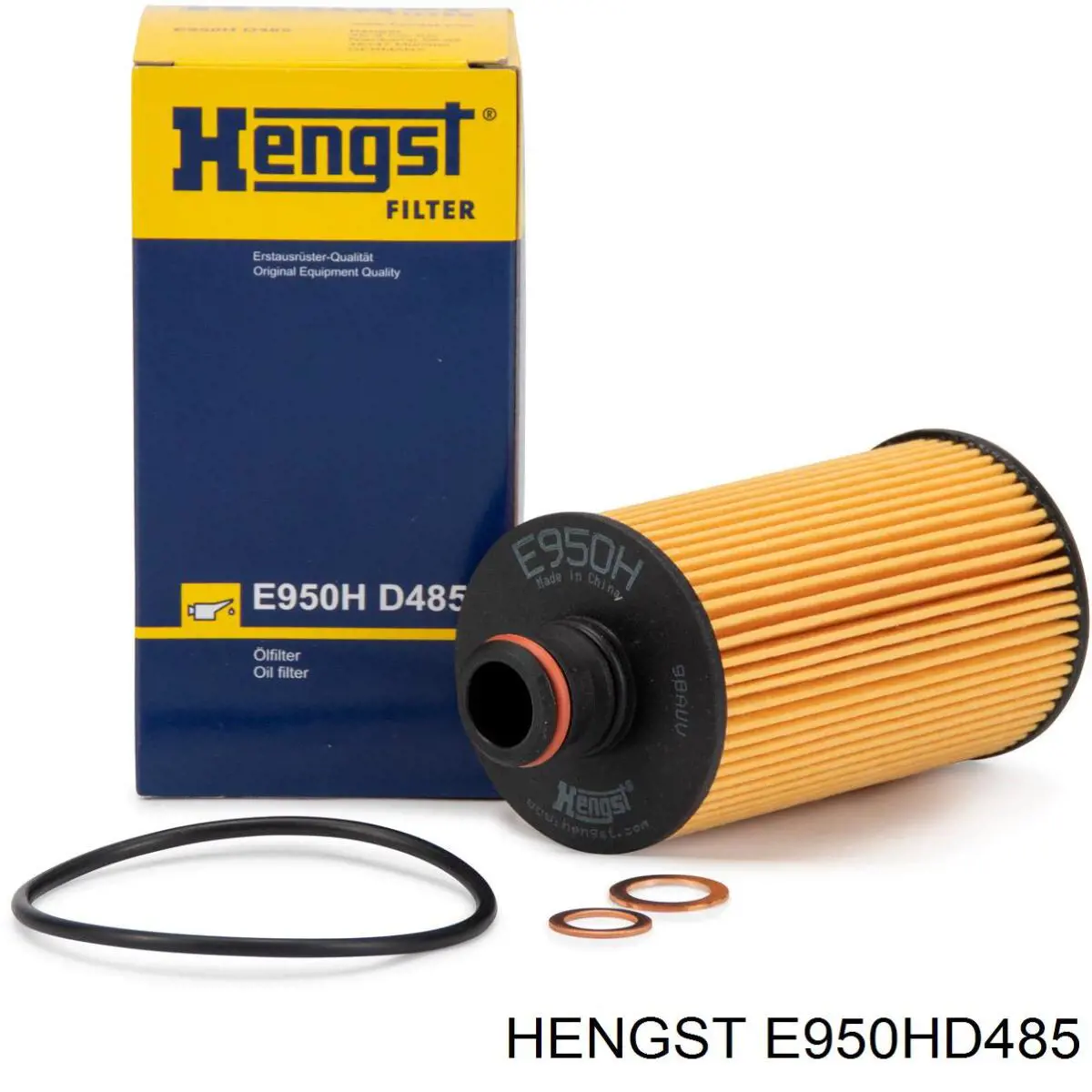 E950HD485 Hengst filtro de aceite