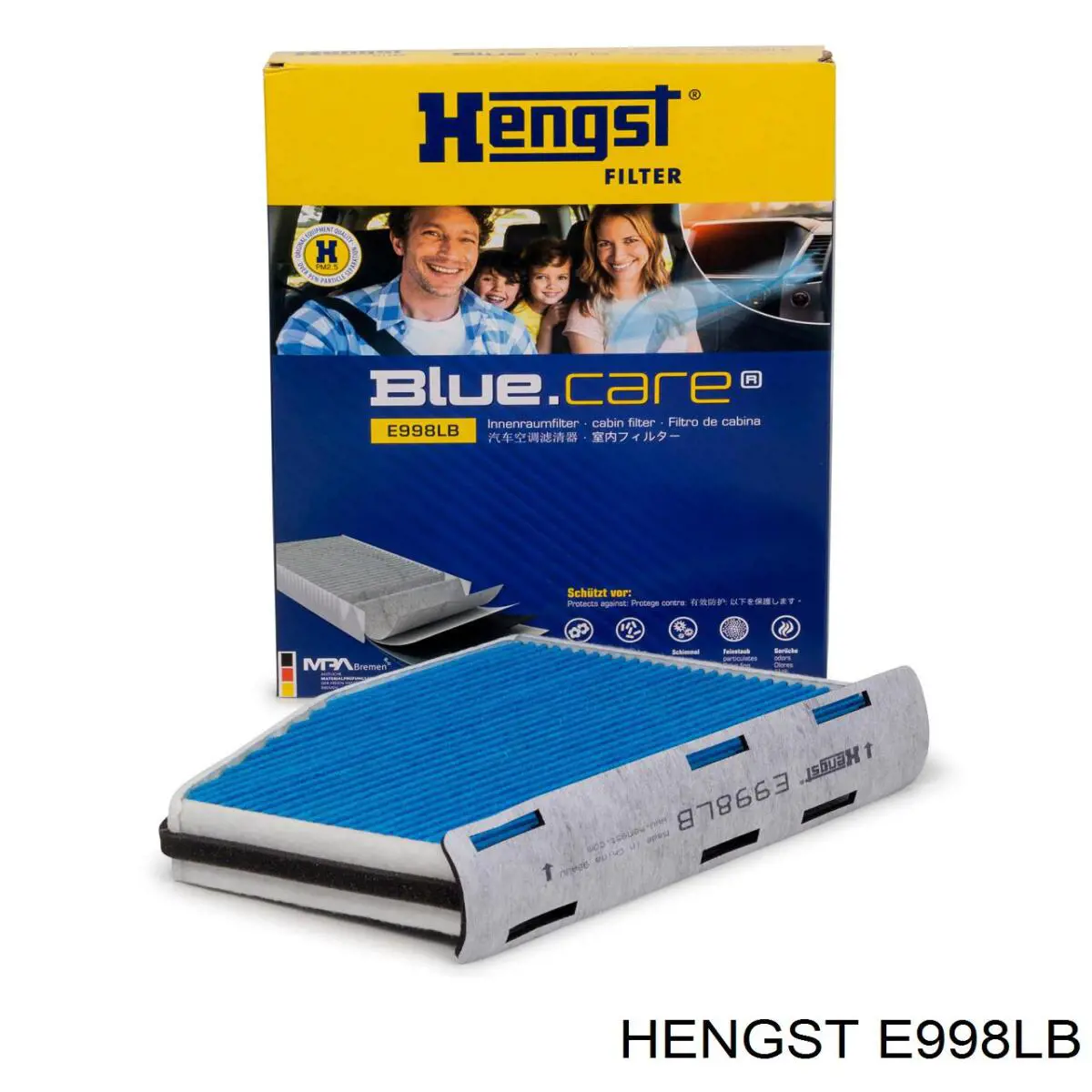 E998LB Hengst filtro habitáculo