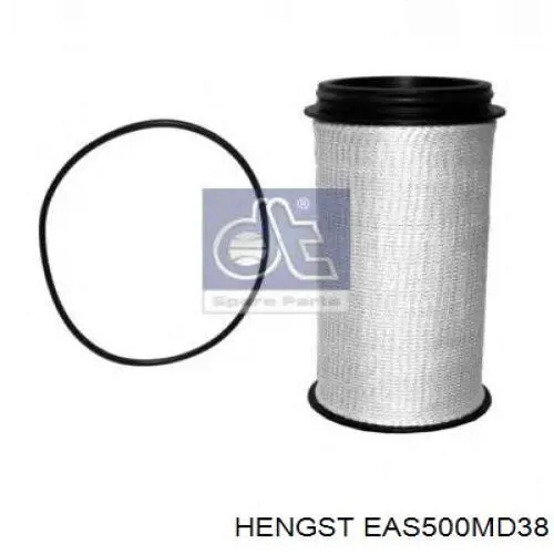 EAS500M D38 Hengst filtro de aire