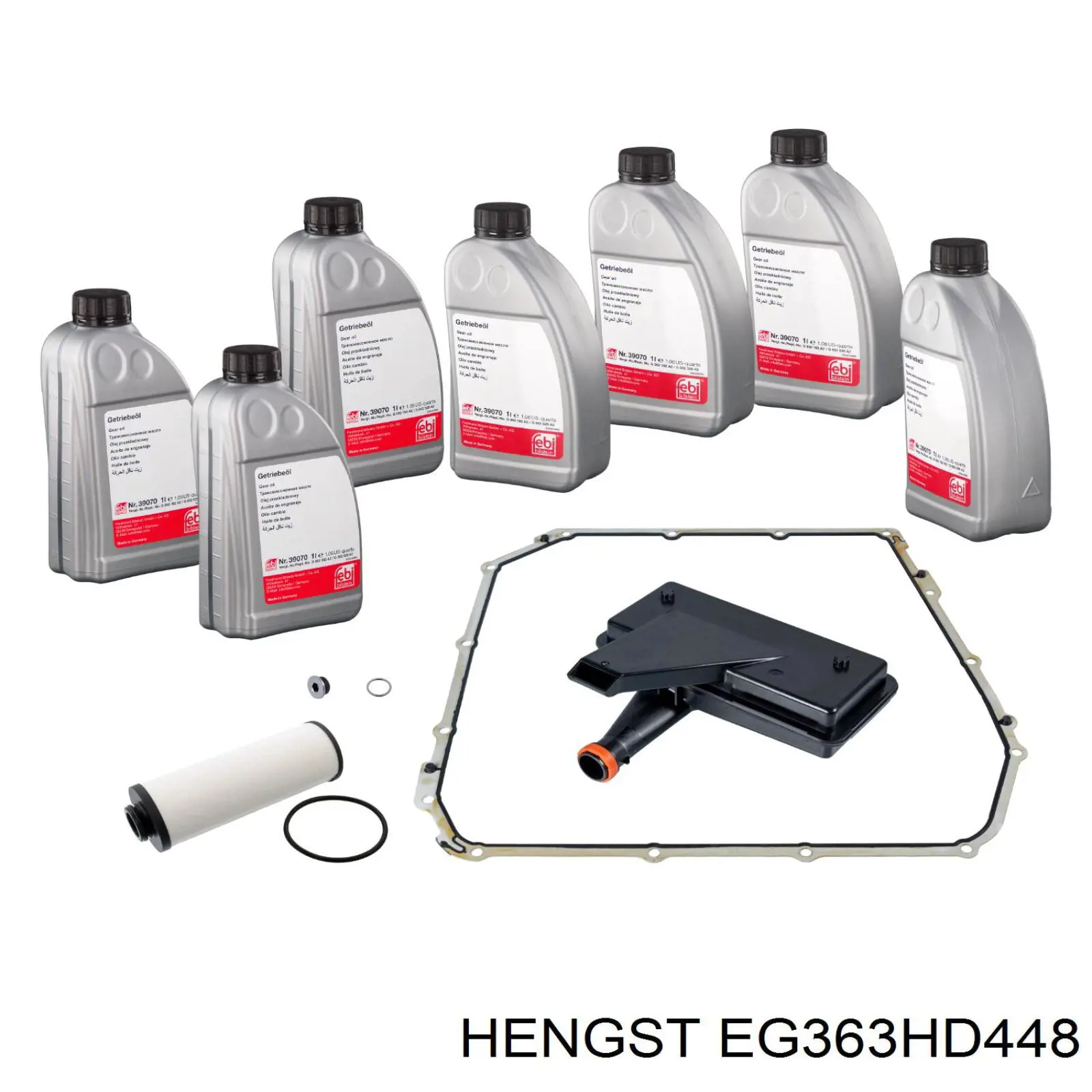 Filtro caja de cambios automática Hengst EG363HD448