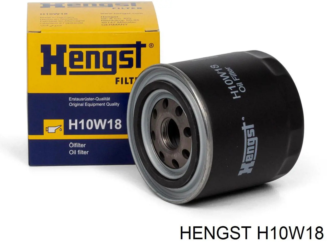 Filtro de aceite H10W18 Hengst