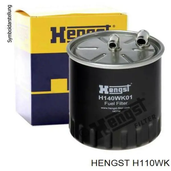 H110WK Hengst filtro combustible