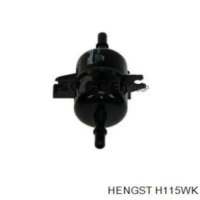 H115WK Hengst filtro combustible