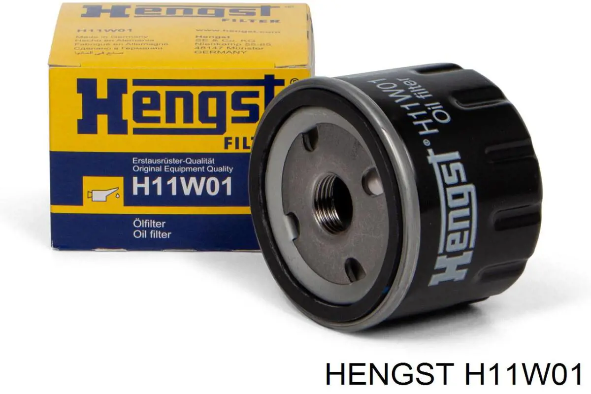 H11W01 Hengst filtro de aceite