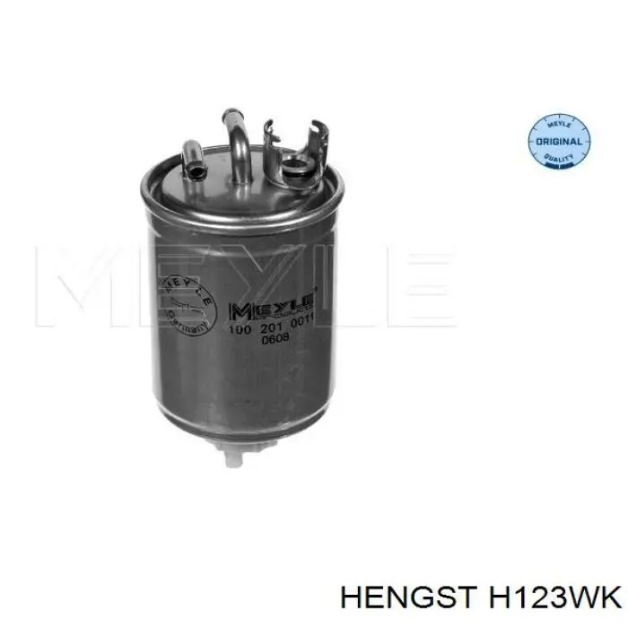H123WK Hengst filtro combustible