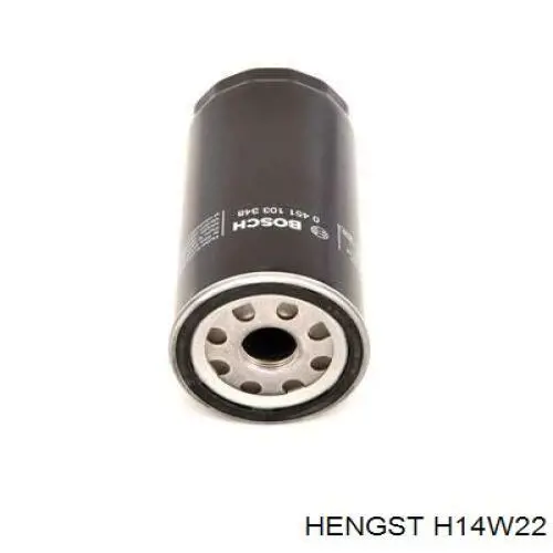 Filtro de aceite H14W22 Hengst
