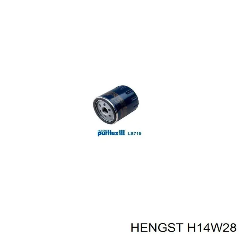 Filtro de aceite H14W28 Hengst