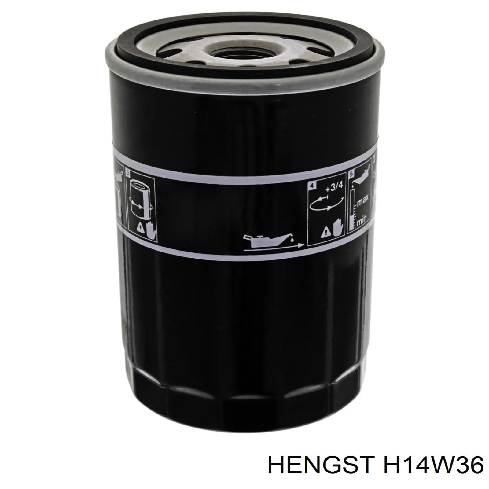 H14W36 Hengst filtro de aceite