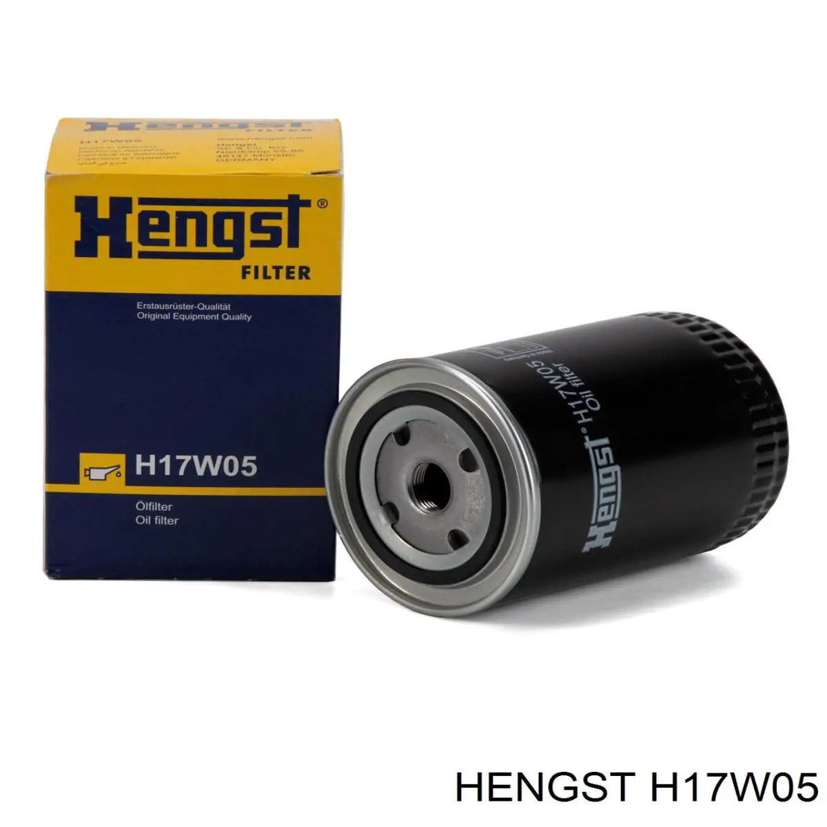 H17W05 Hengst filtro de aceite