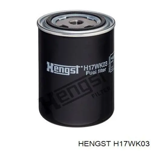 H17WK03 Hengst filtro de combustible