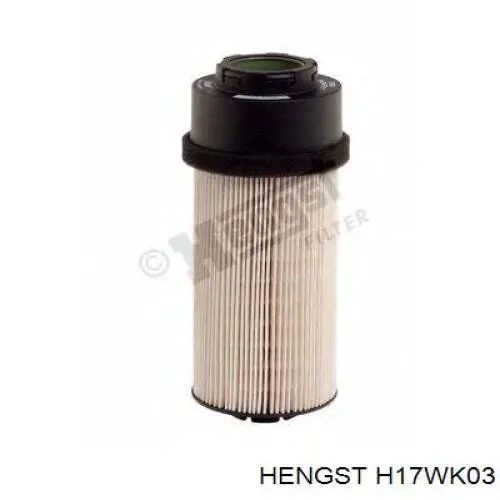 Filtro de combustible H17WK03 Hengst