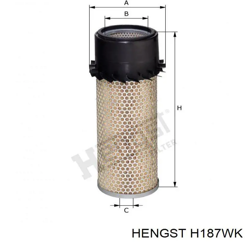 Filtro de gasoil Bobcat 6667352