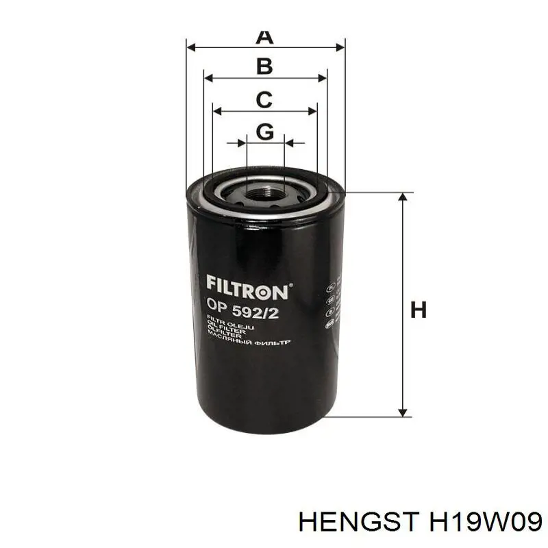 BD7095 Baldwin filtro de aceite