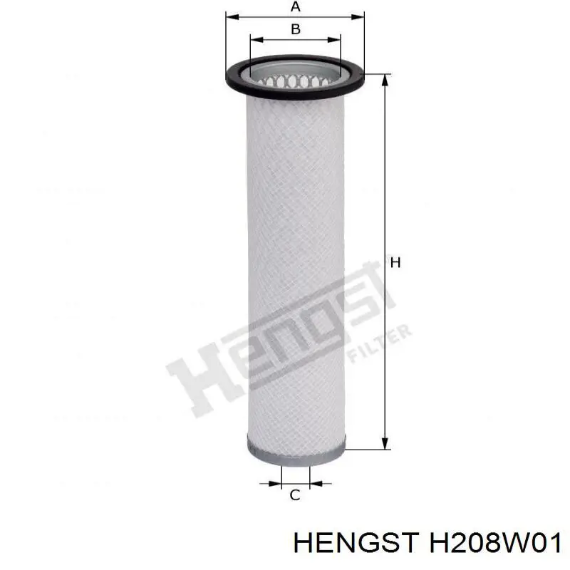 Comprar H208W01 Hengst Filtros de aceite