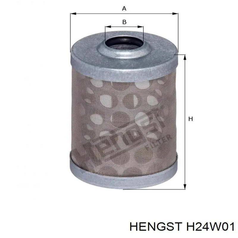 H24W01 Hengst filtro de aceite