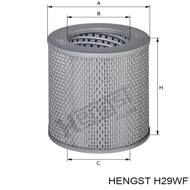 H29WF Hengst filtro del refrigerante