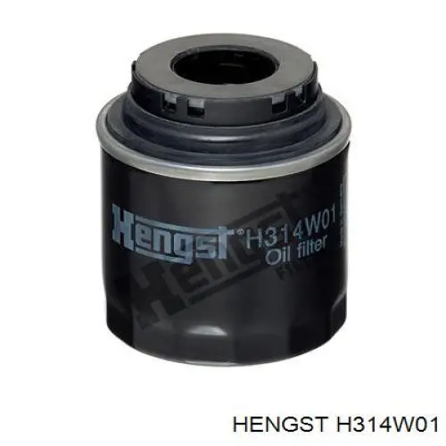 H314W01 Hengst filtro de aceite