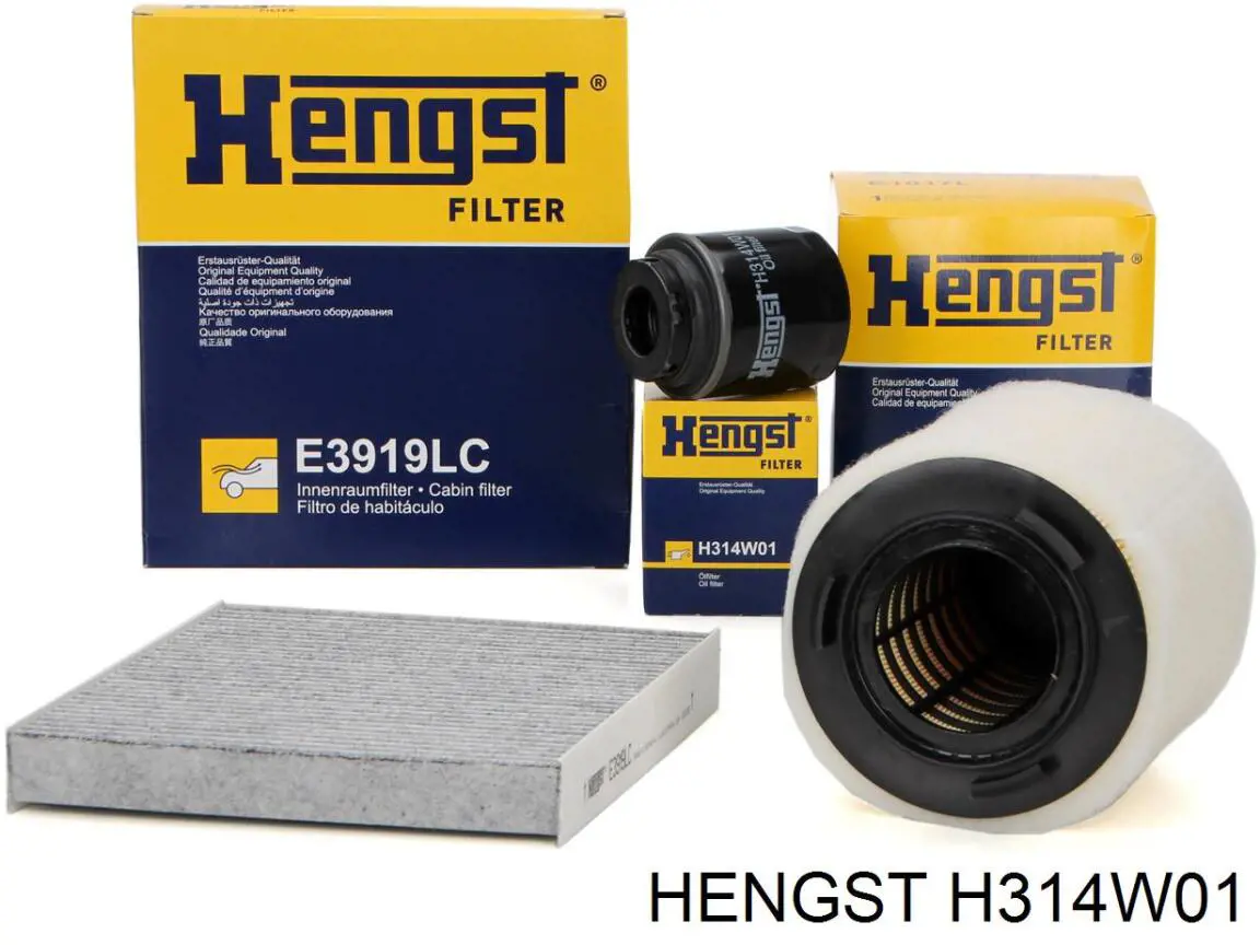 Filtro de aceite Hengst H314W01 precio, desde 9,08 EUR