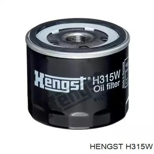 H315W Hengst filtro de aceite