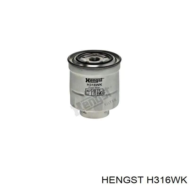 H316WK Hengst filtro combustible