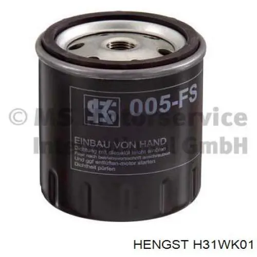 Filtro combustible Hengst H31WK01 precio, desde 4,63 EUR