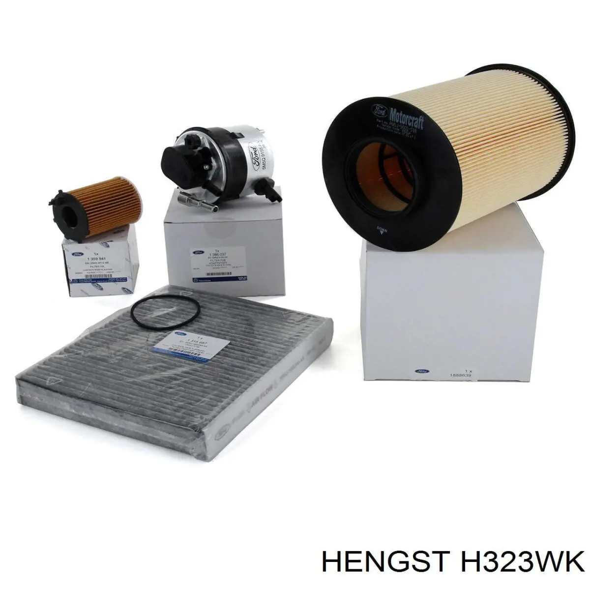 Filtro de combustible H323WK Hengst
