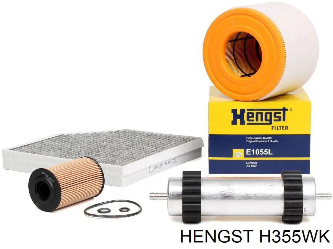 Filtro de gasoil Hengst H355WK