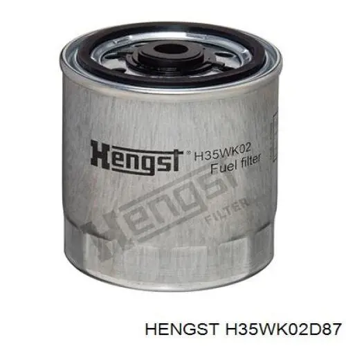 H35WK02D87 Hengst filtro combustible