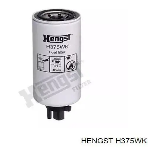 H375WK Hengst filtro de combustible