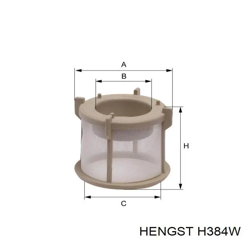 Comprar H384W Hengst Filtros de aceite