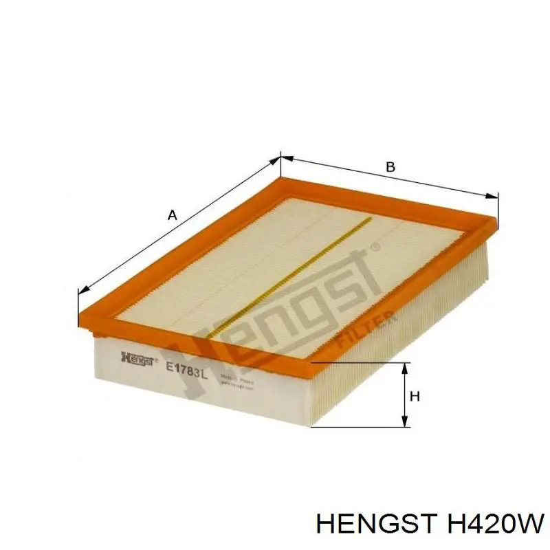 H6BG6714BA Ford Filtro aceite
