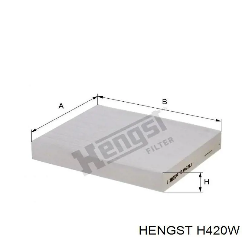 Filtro de aceite H6BG6714BA Ford
