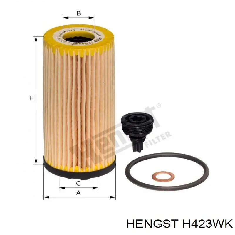 Filtro de combustible FE0353 Bremsi