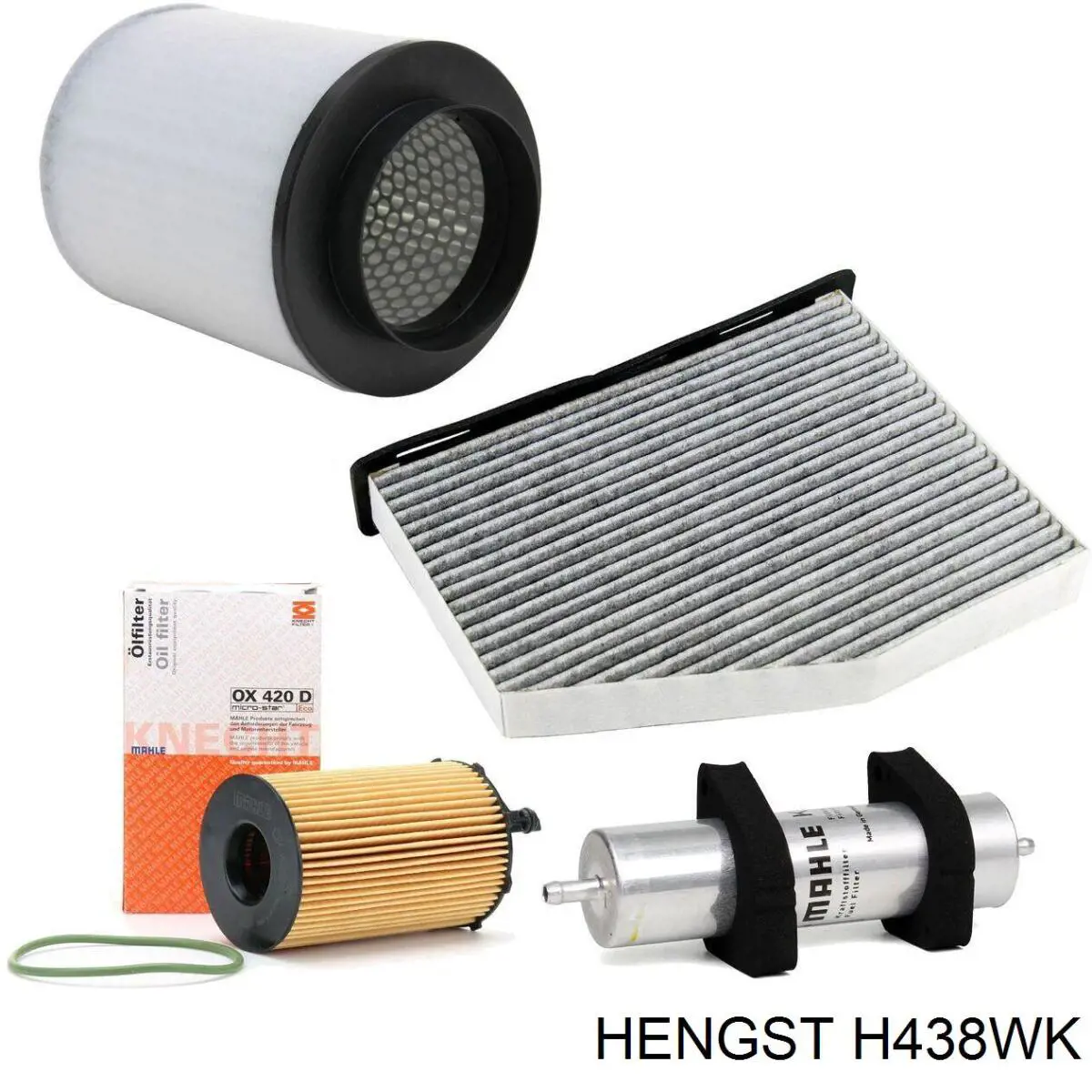 Filtro de combustible H438WK Hengst