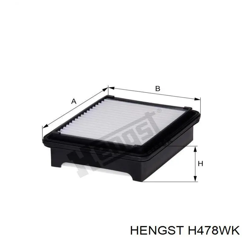 H478WK Hengst filtro combustible