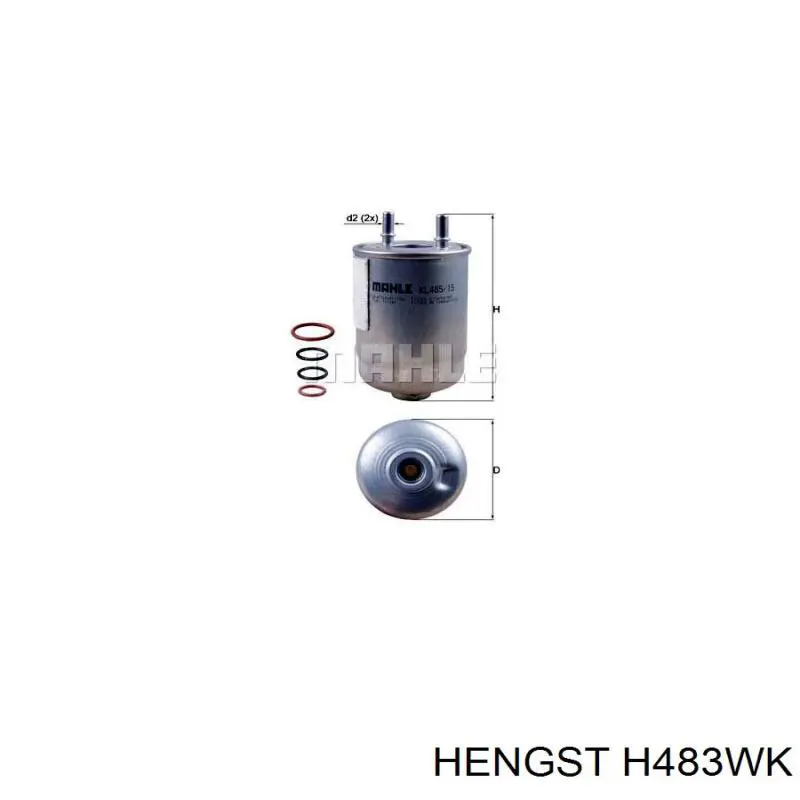 Filtro de gasoil Bremsi FE0791