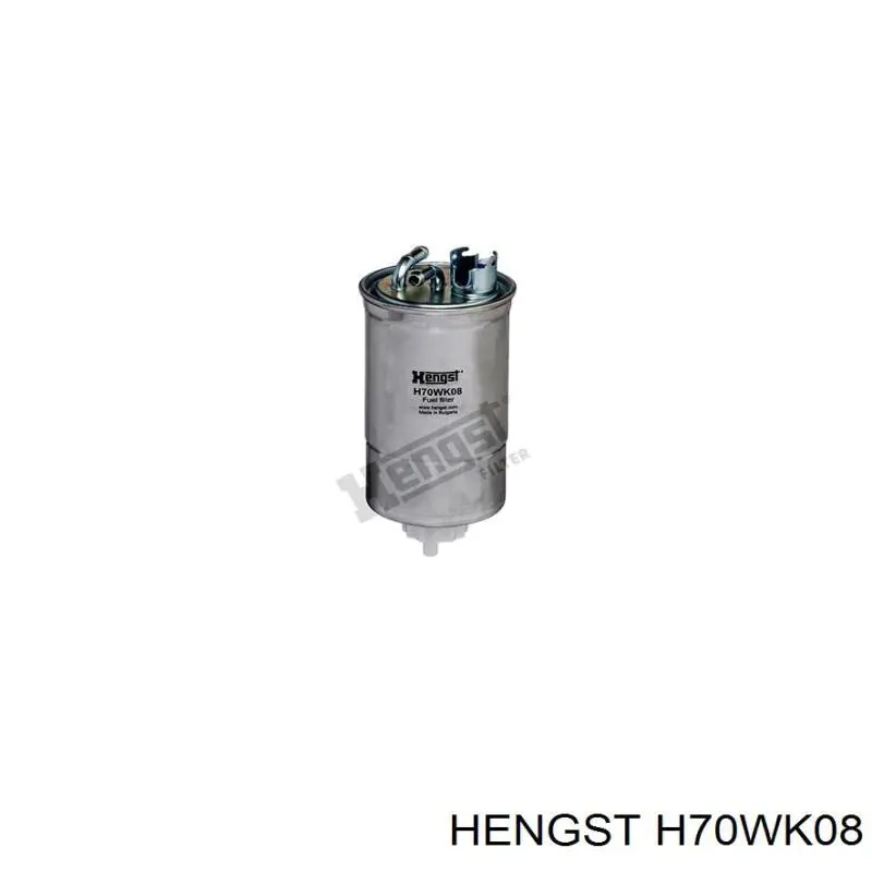 H70WK08 Hengst filtro de combustible