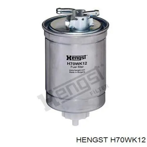 H70WK12 Hengst filtro de combustible