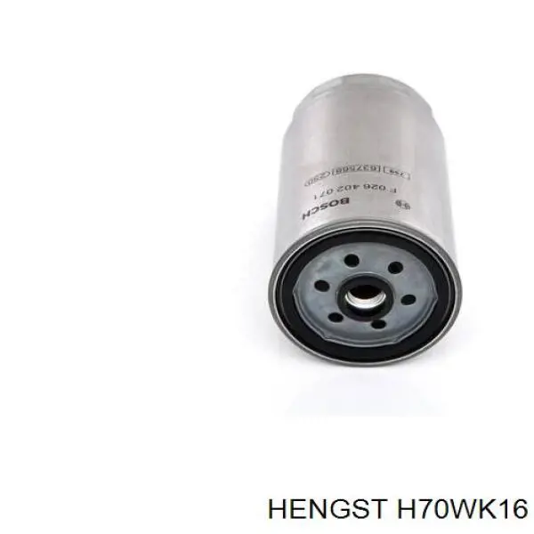 H70WK16 Hengst filtro combustible