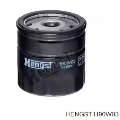 Portafiltro de aceite H90W03 Hengst