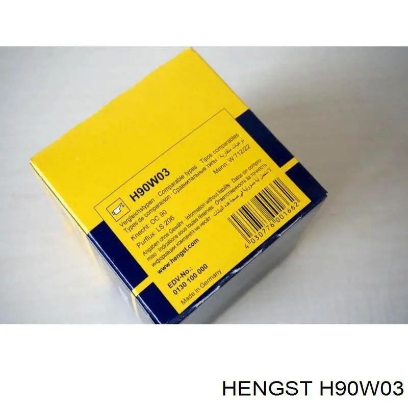Portafiltro de aceite Hengst H90W03 precio, desde 3,96 EUR