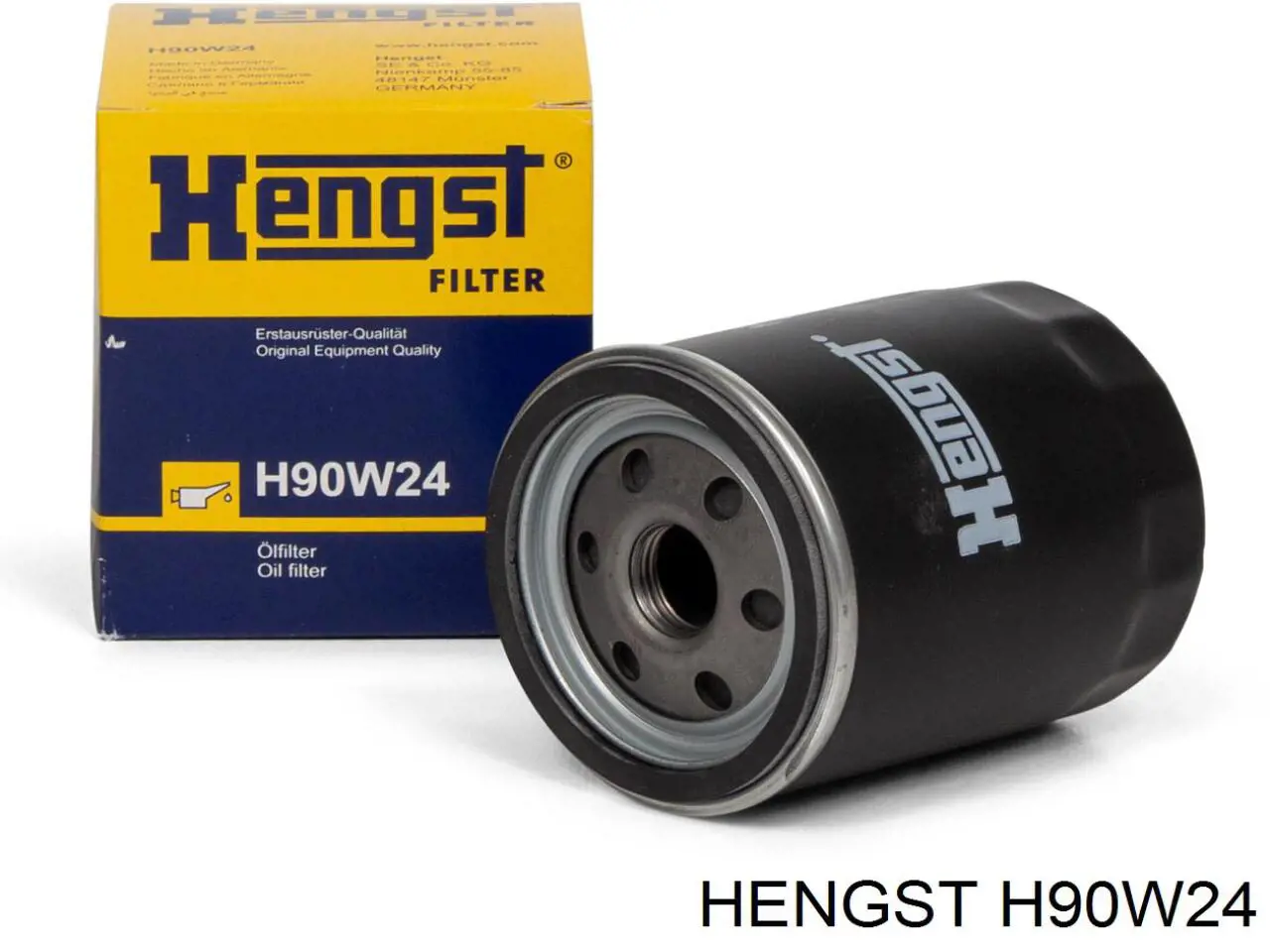 H90W24 Hengst filtro de aceite