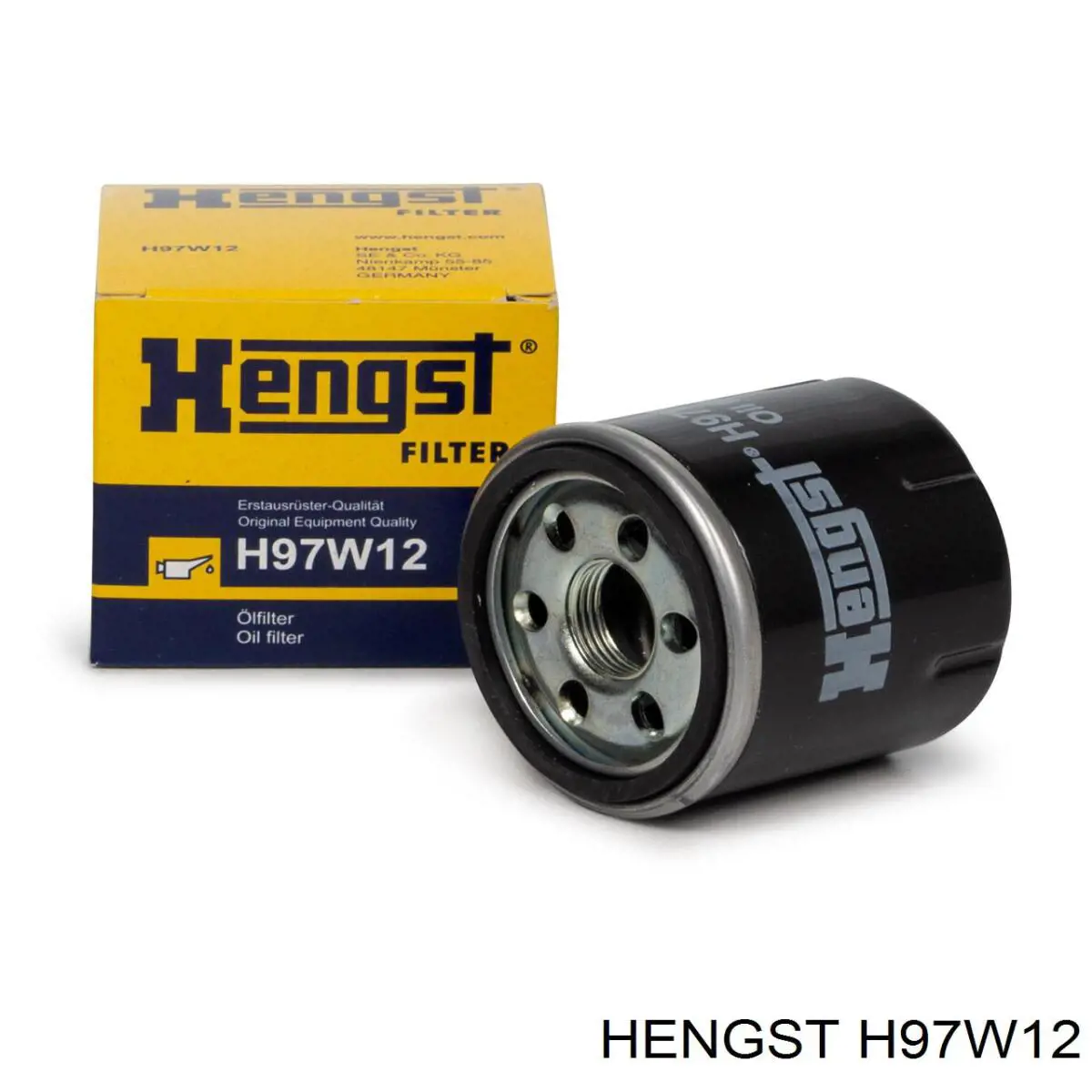 H97W12 Hengst filtro de aceite